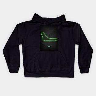 Monza Circuit Neon Kids Hoodie